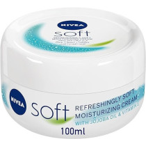 Nivea Refreshingly Soft Moisturizing Cream White 100 ml