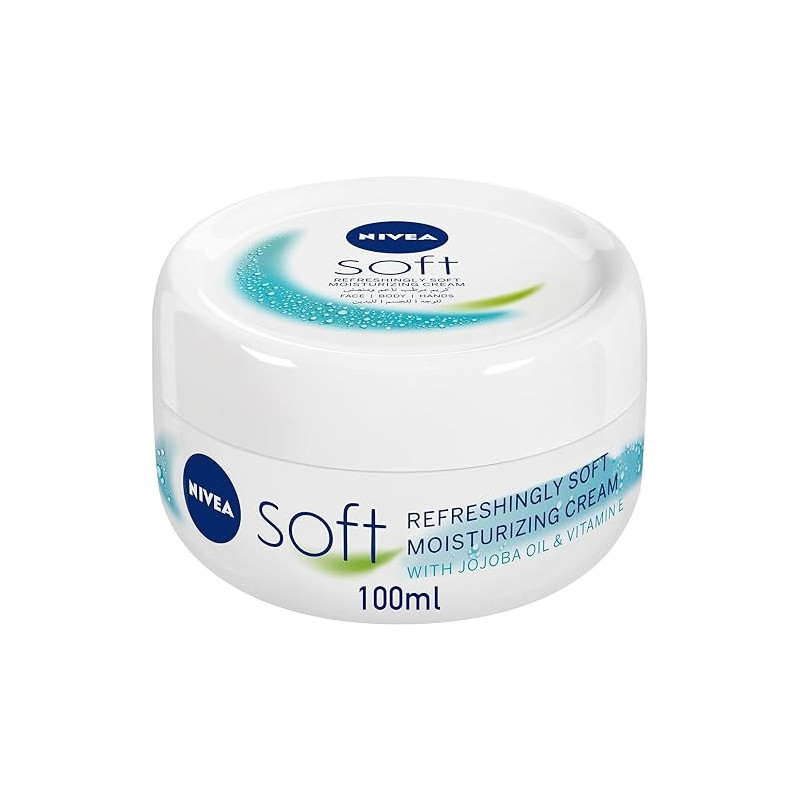 Nivea Refreshingly Soft Moisturizing Cream White 100 ml