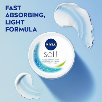 Nivea Refreshingly Soft Moisturizing Cream White 100 ml