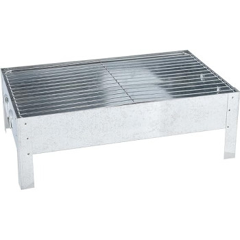 Royalford Bbq Stand With Grill Silver 39 x 23