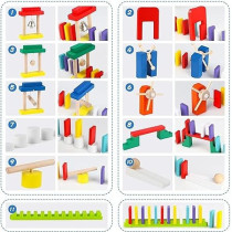 Royals 120-Piece Wooden Tile Game Set