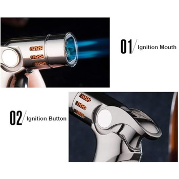 Jet Torch Butane Powered Jet Torch, Black/Silver