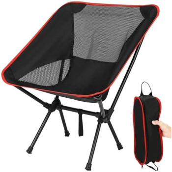 Portable Folding Camping Chair With Carry Pouch