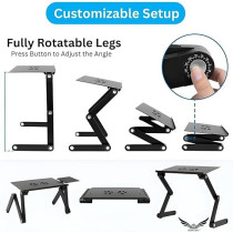 Foldable Laptop Stand With Cooling Fan
