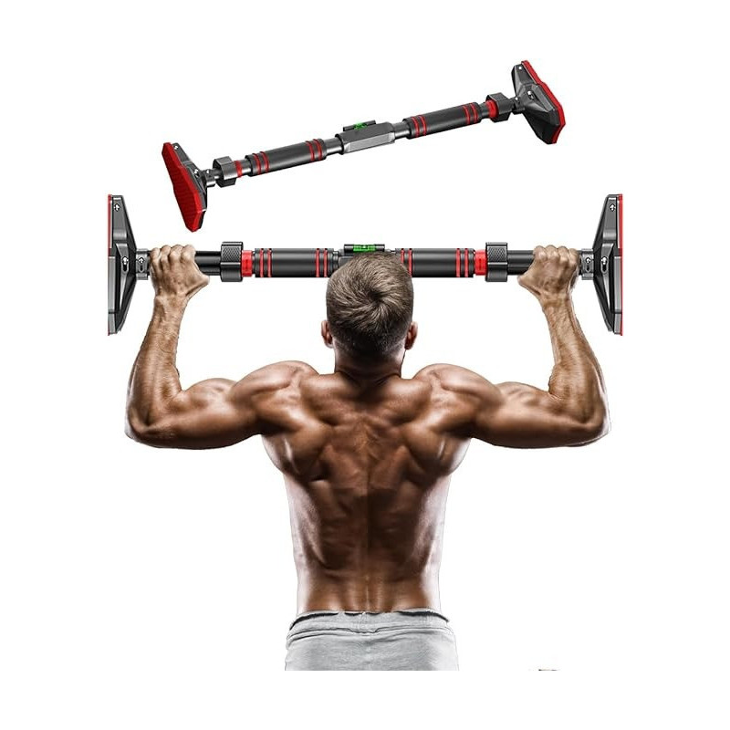 Chrome Door Pull-Up Bar Height Increasing And Exercise Bar