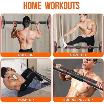 Chrome Door Pull-Up Bar Height Increasing And Exercise Bar