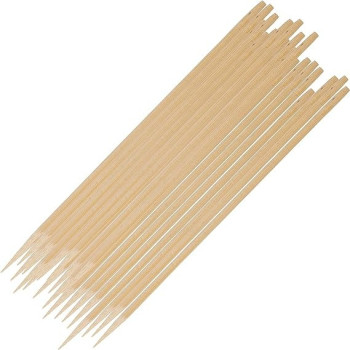 Bamboo Bbq Skewers Beige 30Centimeter