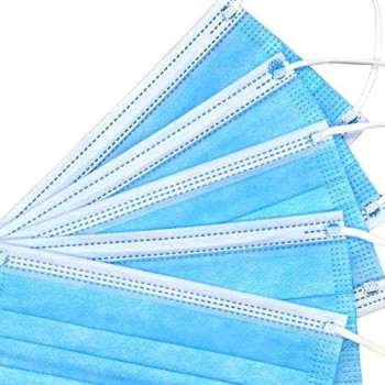 50-Piece Disposable Face Mask Set