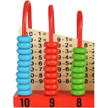 Mathematical Learning Wooden Abacus