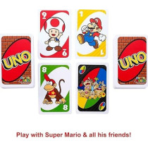 Uno Card Game Super Mario Theme 11.6 x 9 x 1.9cm