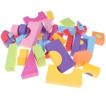 Gobuy 50-Piece Foam Building Block Set For 3+ Years