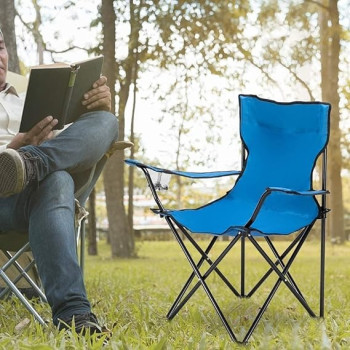 Portable Folding Camping Chair Foldable Stainless Steel Inversion Chair