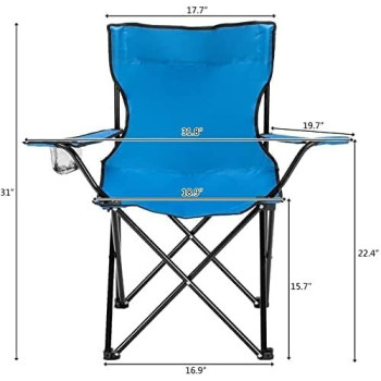 Portable Folding Camping Chair Foldable Stainless Steel Inversion Chair