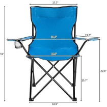 Portable Folding Camping Chair Foldable Stainless Steel Inversion Chair