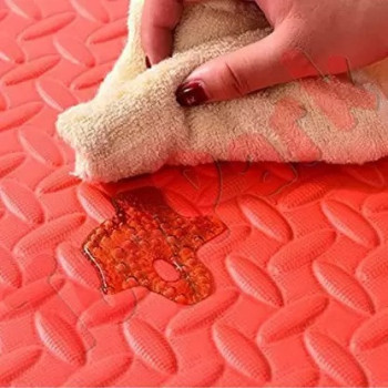 Rbwtoy 4-Piece Protective Floor Rubber Mat Set