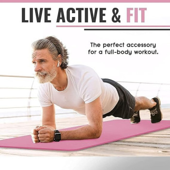 Lixada Nbr Yoga Mat With Bag