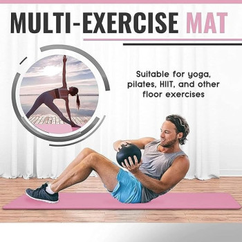 Lixada Nbr Yoga Mat With Bag