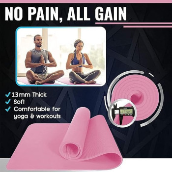 Lixada Nbr Yoga Mat With Bag