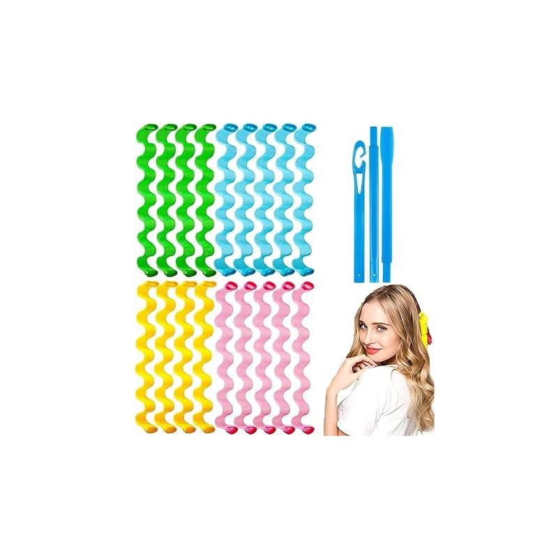 Sharpdo 18 Piece Roller Set Multicolour 23 x 2.3 x 3cm