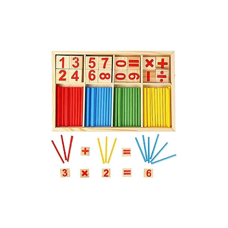Manipulative Wooden Counting Stick