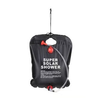 Camping Hiking Solar Heated Camp Shower Bag 24 x 14cm