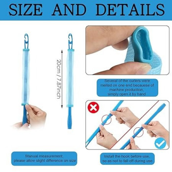 40-Piece Hair Curler Multicolour 50cm