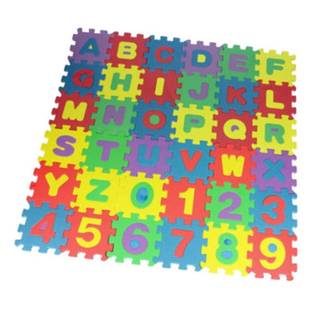 36-Piece Alphabet Puzzle Mat Set