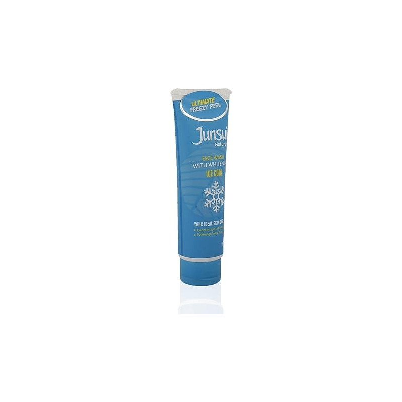 Junsui 2-Piece Whitening Ice Cool Face Wash 100Grams