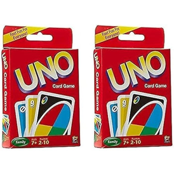 Uno Family Fun Card Game 8.8 x 5.6Centimeter
