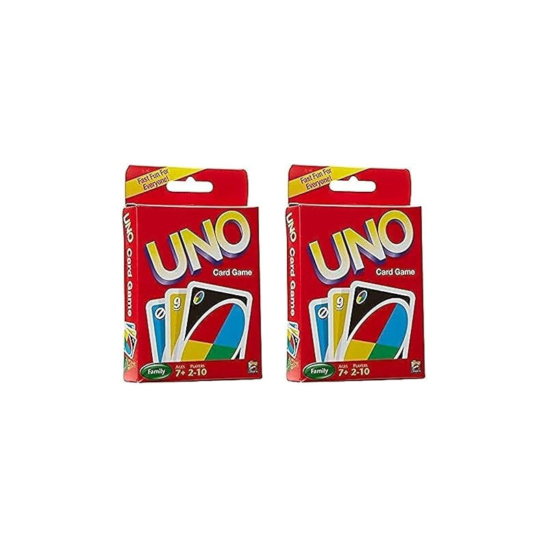 Uno Family Fun Card Game 8.8 x 5.6Centimeter