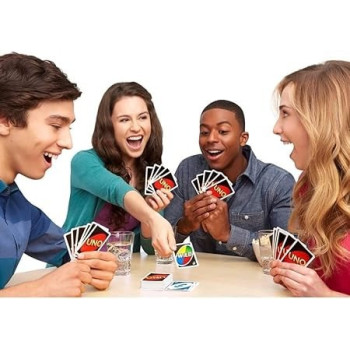 Uno Family Fun Card Game 8.8 x 5.6Centimeter