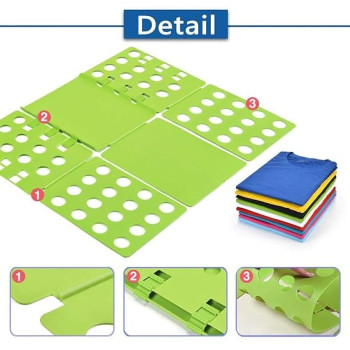 Biki Clothes Folder Adjustable Board Green Colour