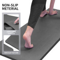 Anti-Tear Exercise Yoga Mat With Carrying Strap 800Grams