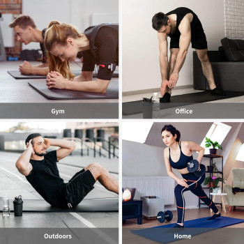 Anti-Tear Exercise Yoga Mat With Carrying Strap 800Grams