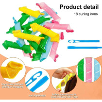 Magic Leverag Hair Curlers Multicolour 120Grams