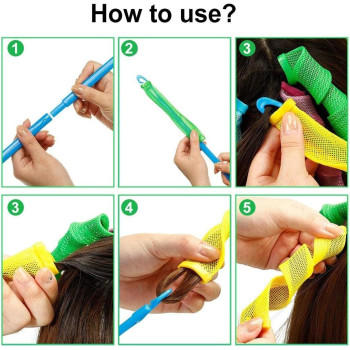 Magic Leverag Hair Curlers Multicolour 120Grams