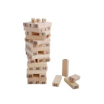 Folds High 48-Piece Tower Building Block Toy