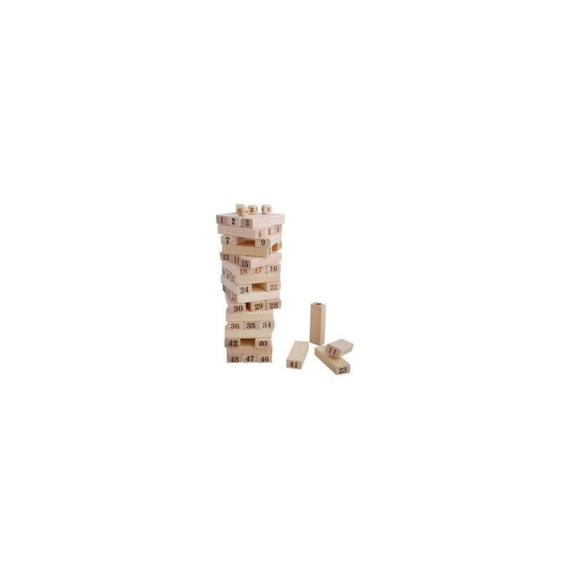 Folds High 48-Piece Tower Building Block Toy