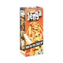 Hasbro 54-Piece Jenga Classic Game Set 9.84 x 3.94 x 5.91 Inch