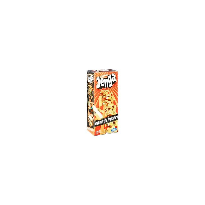 Hasbro 54-Piece Jenga Classic Game Set 9.84 x 3.94 x 5.91 Inch