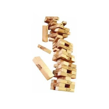 Hasbro 54-Piece Jenga Classic Game Set 9.84 x 3.94 x 5.91 Inch