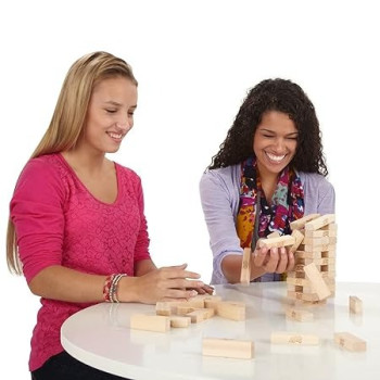 Hasbro 54-Piece Jenga Classic Game Set 9.84 x 3.94 x 5.91 Inch