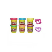 Play-Doh 6-Piece Sparkle Compound Clay With Tools Set