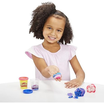 Play-Doh 6-Piece Sparkle Compound Clay With Tools Set