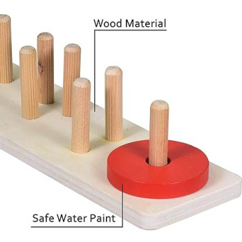 Skywalk Geometric Shape Matching Wooden Toy