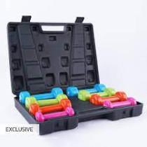 Fitness World 6-Piece Dumbell Set 6 x 10 Kg