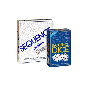 Sequence And Dice Board Game Set