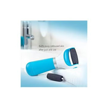 Amope Pedi Perfect Electronic Foot File Blue/White/Black