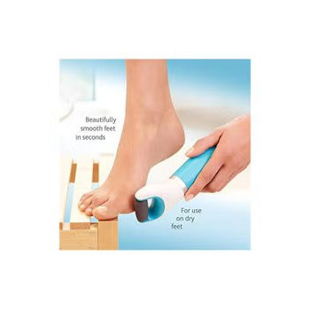 Amope Pedi Perfect Electronic Foot File Blue/White/Black