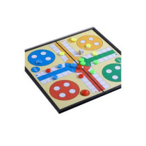 Margoun Magnetic Foldable Ludo Board Game 4 Players